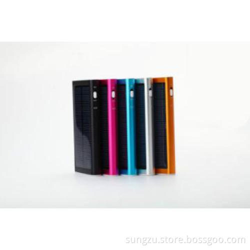 Most welcomed aluminium solar powerbank charger with flashlight